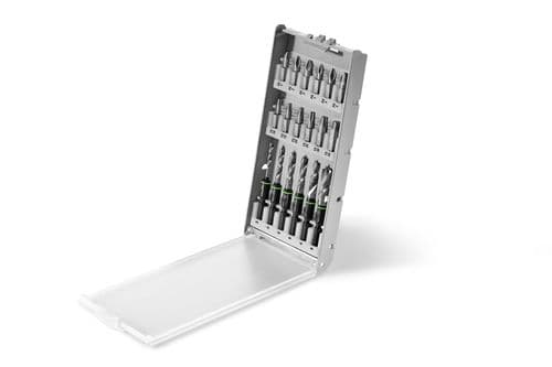 Grąžtų rinkinys kasetėje BKS SYS3 D3-8 K CE/W