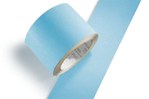 Manual abrasive sanding roll 115x25m P80 GR