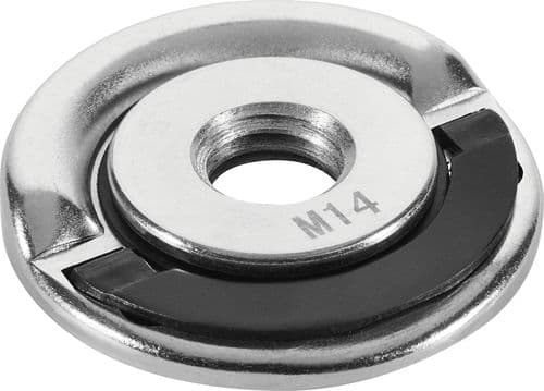 Keyless flange nut QRN-AGC 18 M14